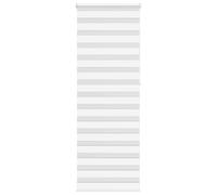 (white, 85 x 230 cm) vidaXL Zebra Blind Fabric Polyester