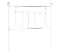 (white, 90 cm) vidaXL Metal Headboard Bed Header Bed Headboard Black Headboard Black 80 cm