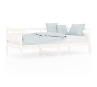 (white, 90 x 190 cm) vidaXL Solid Wood Pine Day Bed Wooden Sleepover Sofa Bed Multi Colours/Sizes