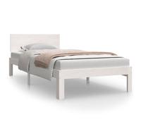 Bed Frame Bedroom Bed Base Bedstead Mattress Foundation Solid Wood vidaXL
