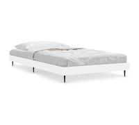 (white, 90 x 200 cm) vidaXL Bed Frame Bedroom Platform Bed Frame Bedstead Bed Base Engineered Wood
