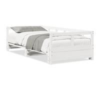 (white, 90 x 200 cm) vidaXL Daybed without Mattress Sofa Bed Sleeper Bed Couch Solid Wood Pine