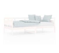 (white, 90 x 200 cm) vidaXL Solid Wood Pine Day Bed Wooden Sleepover Sofa Bed Multi Colours/Sizes