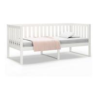 (White, 90x190 cm) vidaXL Solid Wood Pine Day Bed Bedroom Furniture Multi Colours Multi Sizes
