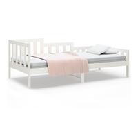 Solid Wood Pine Day Bed Sleepover Guest Sofa Bed Multi Colours/Sizes vidaXL