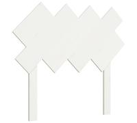 (white, 92 x 3 x 81 cm) vidaXL Bed Headboard Home Bedroom Decorative Bed Header Panel Solid Wood Pine