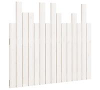 (white, 95.5 x 3 x 80 cm) vidaXL Solid Wood Pine Wall Headboard Bedroom Bed Header Multi Colours/Sizes