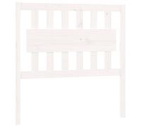 (white, 95.5 x 4 x 100 cm) vidaXL Bed Headboard Home Bedroom Decorative Bed Header Panel Solid Wood Pine