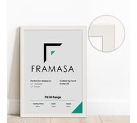 (White, 9x6 Inch) The Photo Factory Frame | Wooden Photo & Art Frames