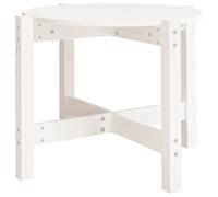 Solid Wood Pine Coffee Table Multi Colours Ø 52.5x45 cm/Ø 62.5x45 cm vidaXL