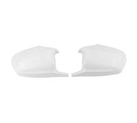 White A Pair M Style Car Side Door Rear View Mirror Cap Cover Replacement ABS Mirror Cover Cap, Fits for BMW, F10 F11 F18 2010-2013 Not M5 Models Wing Mirror Cover Cap