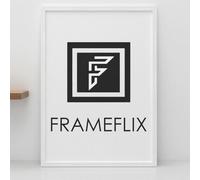 (White, A1 (84.1 x 59.4cm)) FrameFlix White Photo Picture Poster Frames Large Square Small A1 A2 A3 A4 A5