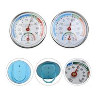 White ABS Hygrometer Thermometer 20-95% Humidity Scale