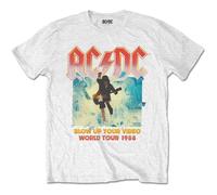 White Ac/Dc Blow Up Your Video Official Unisex T-Shirt