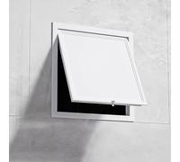 White Access Door with HandleMetal Air Vent Cover for Drywall Ceiling Access Panel 22x24in (550x600mm) Multiple Sizes: 8x8 14x14 20x20 24x24 28x28 & Easy Installation
