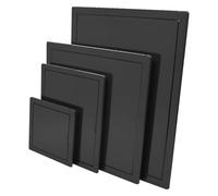 White Access Panel 180mm - Ceiling & Wall Inspect Hatch F Fit Door for Fuse Boxes Conceals Wires & Pipes Black Access Door 550x100mm & Easy Inllat