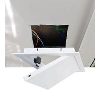 White Access Panel - 60x60cm Flush Mounted Metal Cover for Loft Hatch Plumbing Electric Meter Box Wall & Ceiling Inspection Door - & Easy Access Service Solution