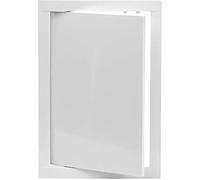White Access Panel Door Opening Flap Cover Plate - 8" x 12" / 200 x 300 mm - Plumbing, Electricity, Alarm Wall Access Panel for Drywall - Box Door Lock