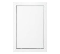 White Access Panel, Revision Door, Gas Water Electricity Service Inspection Hatch Cover, Tough and Durable ABS Plastic, Resistant to Chemical Agents and Temperature (200 x 300mm)