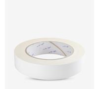 White Acid Free Adhesive Paper Tape : Single Sided : 25mm x 66m