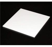 White Acrylic Sheet Cut to Size, Plastic Sheet, White Acrylic Perspex 5mm Thick (100mm x 50mm)
