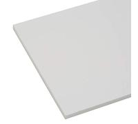 White Acrylic Sheet Cut to Size, Plastic Sheet, White Acrylic Perspex 5mm Thick (50mm x100mm)