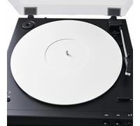 White Acrylic Turntable Mat, 29.8 cm Plate Mat for Vinyl Turntable 30 cm, Anti-static and Noise Reduction Increasing Bass Quality, Turntable Mat