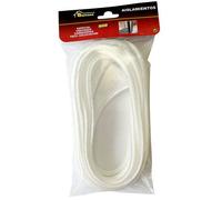 White Adhesive Brush Seal for Windows and Sliding Doors of 6 m and 7 x 5 mm Long-Lasting and Energy-Saving with Good Sliding and Suitable for misadjustments of 2 to 4 mm.