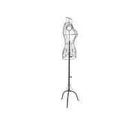 (White) Adjust Female Mannequin Stand Designer Pattern Metal Model Tailor Display UK