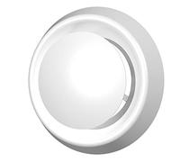 White Air Vent Grille - 150mm - Duct Exhaust/Supply Valve Diffuser - Ducting Cover.