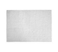 (White) Allure Supersoft Chenille Bobble Large Bath Mat 60 x 90cm