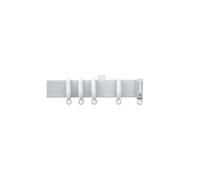 White Aluminium Curtain Track 330Cm