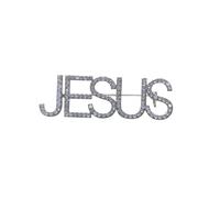 White and Black Color Red Heart Enamel "I Love JESUS"Brooches Lapel Pin, normal, Metal, gem na