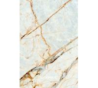 White and Brown Quartz : Marble Composition Notebook, Journal, Diary: Lined College ruled paper; 110 pages; medium size 6 x 9 inches