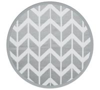 (white and grey, 160 cm) vidaXL Outdoor Carpet Garden Rug Carpet Patio Mat Area Rug Balcony Blanket PP