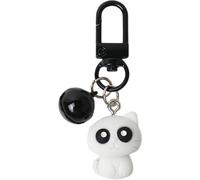 (White) Animal Keychains - Kitten Trinket Keychain Charm Backpack Pendant,Eye-Catching Bag Pendants, Cute Accessories for Cat Lovers, Women Girls