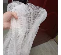 White Anti-Hail Netting 10x10m with Eyelets - Heavy-Duty Garden Protection for Vegetables, Fruits & Flowers - Bird Guard Netting & Crop Cover Solution (5x20m)