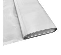 White Anti Static Polyester Lining Fabric 2 Metres (200cm), 148 cm Wide Lightweight Dressmaking Material for Dresses, Jackets, Coats, Suits & Saris