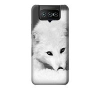 White Arctic Fox Case Cover For ASUS ZenFone 7 Pro