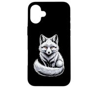 White Arctic Fox Snow Fox Wildlife Nature Winter Case for iPhone 16 Plus