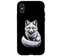 White Arctic Fox Snow Fox Wildlife Nature Winter Case for iPhone X/XS
