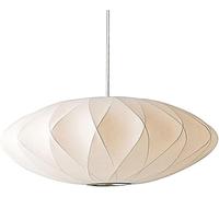White Art Lantern Hanging Lamp Chandelier Modern Fabric Silk Pendant Fixtures Ceiling Lights for Living Room Restaurant, Kitchen Island, Hotel Above The Dining Table(60cm/23.6in)