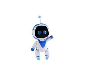 (White) Astro Bot Plush Toy Cute Cartoon Children Birthday Holiday Gift Throw Pillow