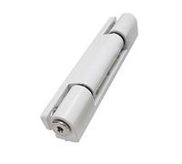 White Avocet UPVC Door Butt Hinge Flat 115mm 0° Degrees