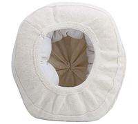 White Baby Photography Props Cotton Newborn Posing Sofa, Mini Photo Positioner Cushion with Sofa Cover, Soft and Comfortable Infant Photo Pad for Newborns 0-3 Months, Pe