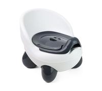(white) Baby Potty Training Seat with High Back Seat & lid