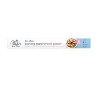 White Baking Parchment Paper, 1 Roll (8 m x 37 cm) - Oven, Microwave & Freezer Safe, Ideal for Cakes, Biscuits, Bread, & All Food Types