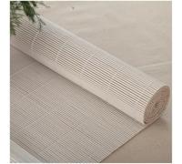 White Bamboo Roll-Up Shades Natural Wood Blackout Blinds Roman Shades Solar Protection Window Coverings WxH 155x260cm/61x102in Eco-Friendly Home Décor.