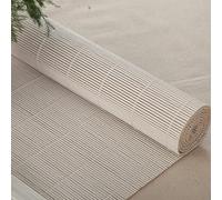 White Bamboo Roller Blinds,Sunshade Heat Insulation Roman Curtains,With Lifter,Easy Clean,Indoor Outdoor Living Room,Customizable(Size:100x120cm/39x47in)