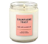 White Barn Bath & Body Works Single Wick Scented Candle Champagne Toast (Champagne Toast) Packaging Varies